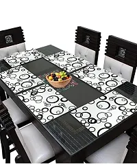 placemat / dining table mat/ fridge mat/drawer met set of 6  pcs( use of multipurpose)-thumb2