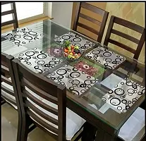 placemat / dining table mat/ fridge mat/drawer met set of 6  pcs( use of multipurpose)-thumb3