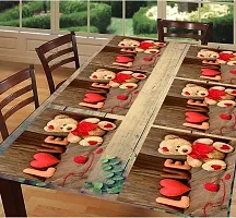 placemat / dining table mat/ fridge mat/drawer met set of 6  pcs( use of multipurpose)-thumb3