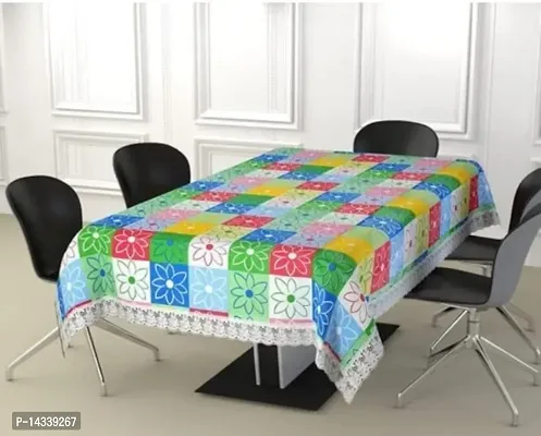 table cloth/table cloth| Table Cover|corner table cover 4 Seater/PVC waterproof-thumb0
