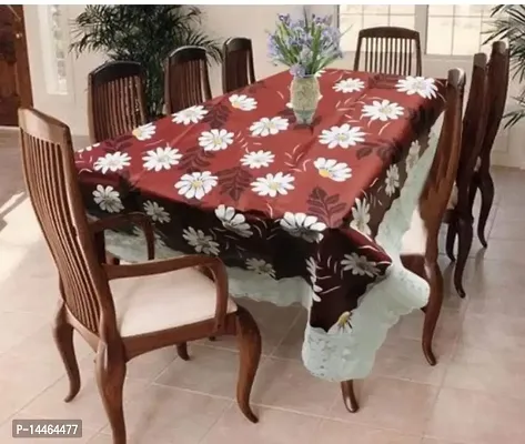Table Cloth|Center Table Cover|Round Table Cover|Table Cover 4 Seater/PVC water-proof-thumb0