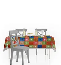 Table Cloth|Center Table Cover|Round Table Cover|Table Cover 4 Seater/PVC waterproof-thumb1