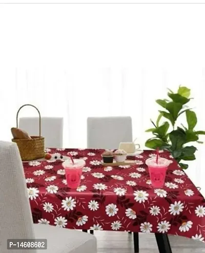 Table Cloth|Center Table Cover|Round Table Cover|Table Cover 4 Seater/PVC waterproof-thumb3
