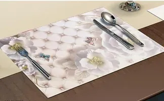 placemat / dining table mat/ fridge mat/drawer met set of 6  pcs( use of multipurpose)-thumb2