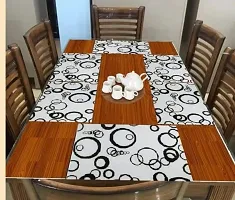 placemat / dining table mat/ fridge mat/drawer met set of 6  pcs( use of multipurpose)-thumb3