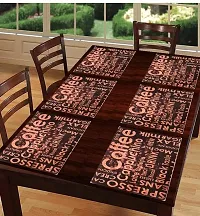 placemat / dining table mat/ fridge mat/drawer met set of 6  pcs( use of multipurpose)-thumb4