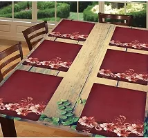 placemat / dining table mat/ fridge mat/drawer met set of 6  pcs( use of multipurpose)-thumb1