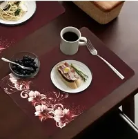 placemat / dining table mat/ fridge mat/drawer met set of 6  pcs( use of multipurpose)-thumb2