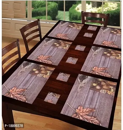 placemat / dining table mat/ fridge mat/drawer met set of 6  pcs( use of multipurpose)-thumb4