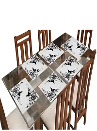 placemat / dining table mat/ fridge mat/drawer met set of 6  pcs( use of multipurpose)-thumb3