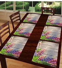 placemat / dining table mat/ fridge mat/drawer met set of 6  pcs( use of multipurpose)-thumb2