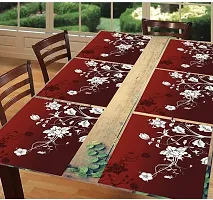 placemat / dining table mat/ fridge mat/drawer met set of 6  pcs( use of multipurpose)-thumb4