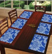 placemat / dining table mat/ fridge mat/drawer met set of 6  pcs( use of multipurpose)-thumb1