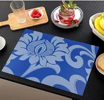 placemat / dining table mat/ fridge mat/drawer met set of 6  pcs( use of multipurpose)-thumb2