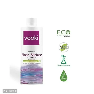 Vooki Ecofriendly Disinfectant Floor And Surface Cleaner, Green Chemistry - 500ml Pack of 1