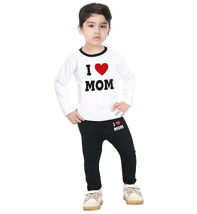 I love dad and mom full sleeve tshirt and full pant