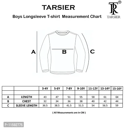 TARSIER Boys Long Sleeve Cotton T-Shirt (Pack of 2)-thumb5