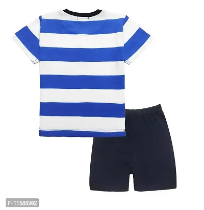 TARSIER Baby Boys Cotton T-Shirt and Shorts Set (9-12 months )-thumb2