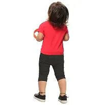 TARSIER magic T-Shirt and Shorts 3/4th Pant red 12 months-thumb1