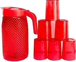 RED PLASTIC STYLISH  JUG-thumb2