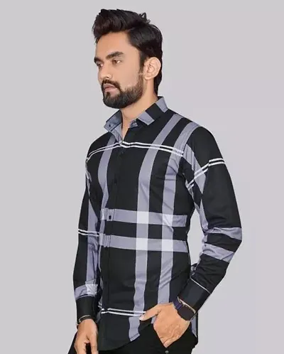 Comfortable Cotton Blend Long Sleeves Casual Shirt 