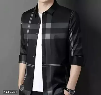 Stylish Lycra Long Sleeves Shirt For Men
