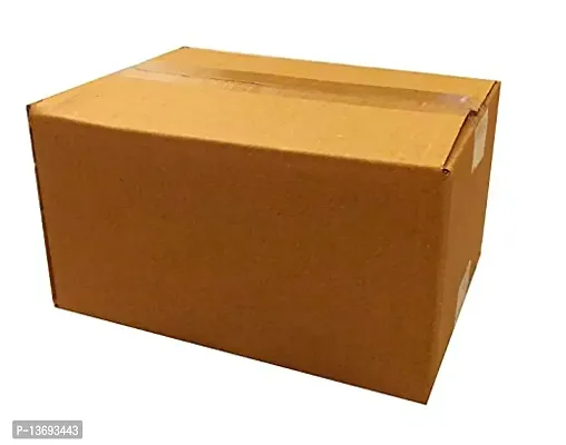 Classic 3 Ply Corrugated Carton Box (Pack Of 20, 12 Inchesx10 Inchesx7 Inches)-thumb0