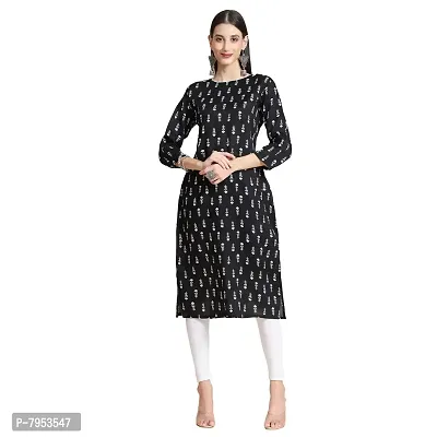 MISHRI COLLECTION Rayon Fabric Digital Printed and Stitched Kurti for Women  Girls (X-Large, Multicolor)