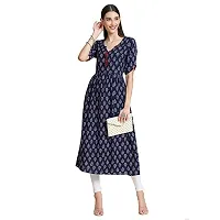 MISHRI COLLECTION Rayon Fabric Fully Stitched Straight Print Kurti/Kurta for Women  Girls-thumb1