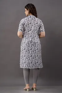 Stylish Straight Printed Cotton Blend Kurta-thumb1