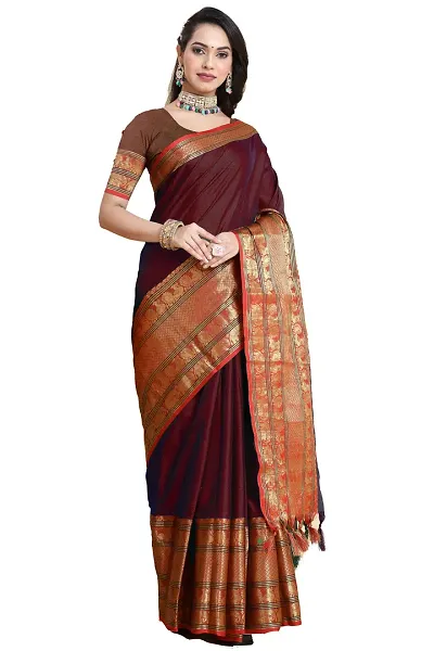 New In Cotton Saree with Blouse piece 