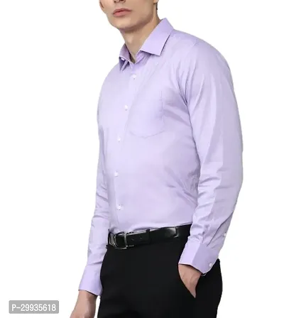 Stylish Cotton Solid Formal Shirt for Men-thumb2