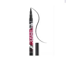 Elfera Multicolour Lipstick and eye liner with Balck kajal pack of 6-thumb1