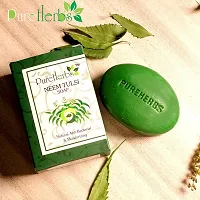 PureHebs-Neem Tulsi soap for Womens  Mens for Glowing, Nourishing  Moisturizing Skin  Acne Problem, Dry Skin with Vitamin E Pack of 2-thumb4