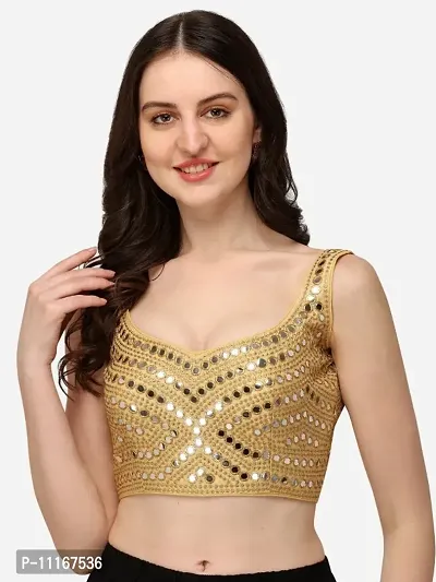Classic Art Silk Embroidered Blouses for Women