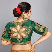 Classic Art Silk Embroidered Blouses for Women-thumb1