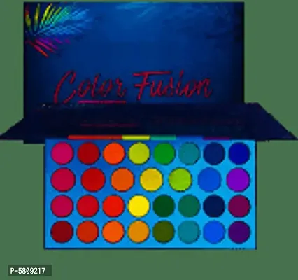 The Analyst#8482; Beauty Rainbow Colors Fusion Eyeshadow Palette 39 Shades Metallic Shimmer Palette Long Lasting Eye Shadow Pallet High Pigment Makeup Palette