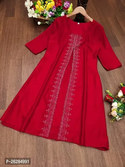 Fancy Vichitra Kurtas For Women