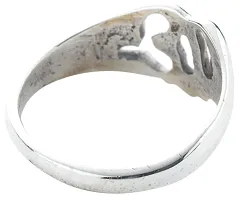 Exotic India OM (AUM) Sterling Silver Ring-thumb2