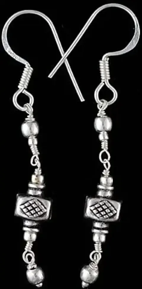 Exotic India Sterling Earrings Sterling Jewelry