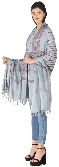 Exotic India Tradewinds Lord Ganesha Hindu Prayer Shawl from Banaras-thumb2