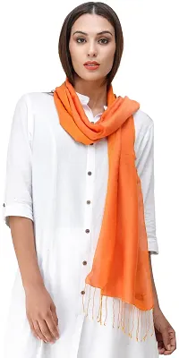 Plain Reversible Water-Pashmina Scarf from Nepal-thumb2