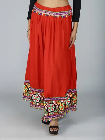 Stylish Cotton Printed Skirts For Women