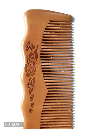 AB Beauty House? Classic Wooden Hair Comb Perfect Finishing Dressing Comb For Men and Women-thumb3