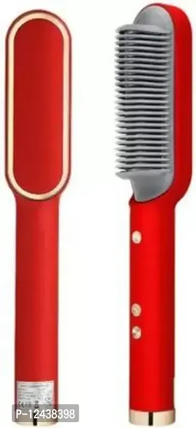 Hair Straightener Brush  (multicolor)-thumb0