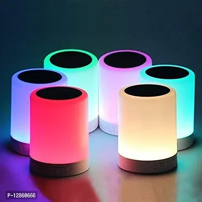 Touch Lamp, Bedside Lamp with Bluetooth Speaker-thumb4