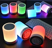 Touch Lamp, Bedside Lamp with Bluetooth Speaker-thumb1