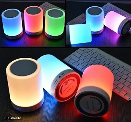 Touch Lamp, Bedside Lamp with Bluetooth Speaker-thumb2