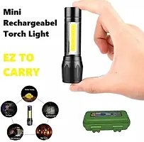 LED Flashlight with COB Light Mini Waterproof-thumb1