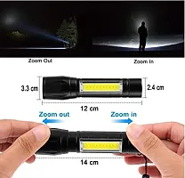 LED Flashlight with COB Light Mini Waterproof-thumb3